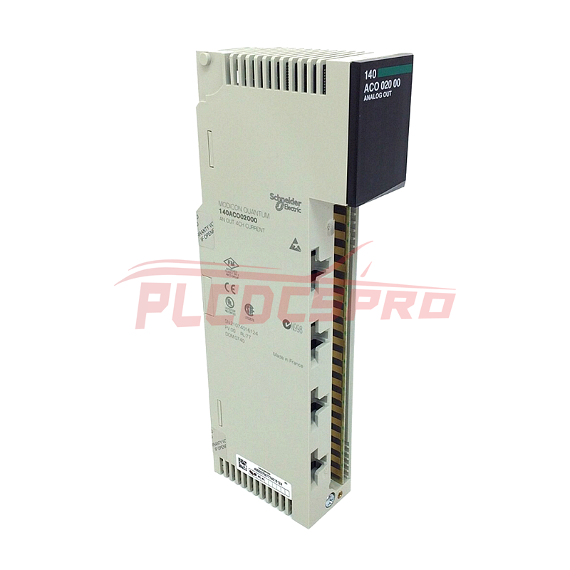 Module de sortie analogique Schneider 140ACO02000 neuf dans la boîte