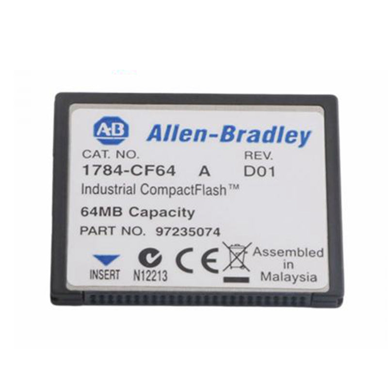 1784-CF64 | Allen Bradley | Logic 556x Industrial CompactFlash Card 64MB