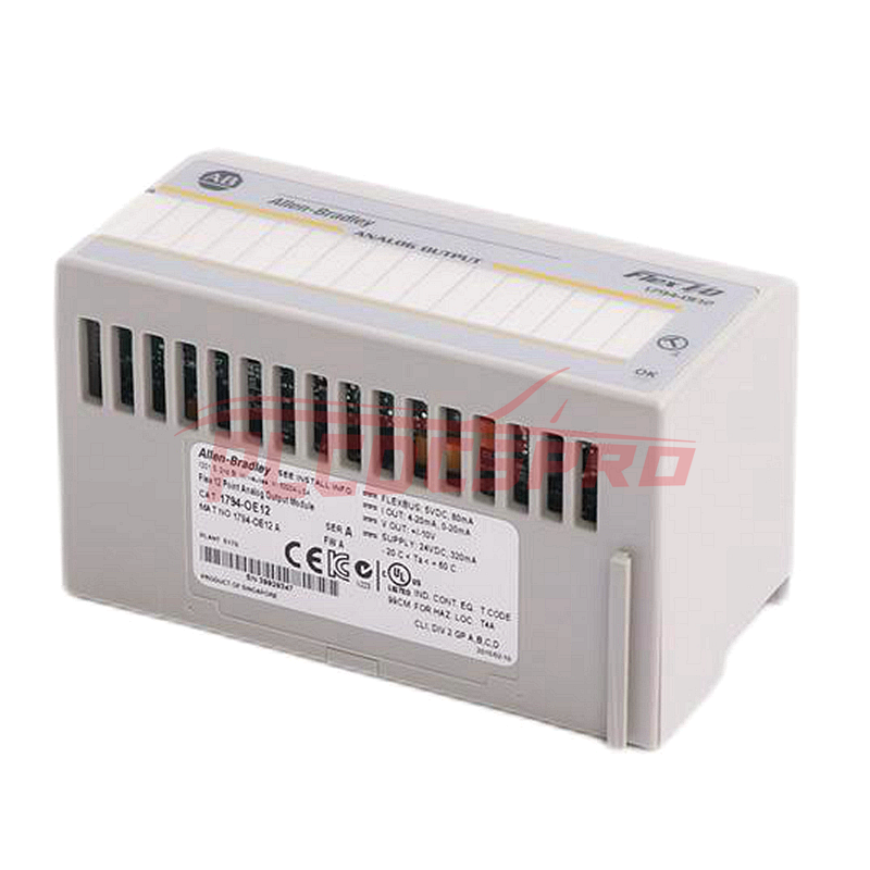 1794-OE12 | Allen-Bradley | Flex 12 Point Analog Output Module 1794OE12