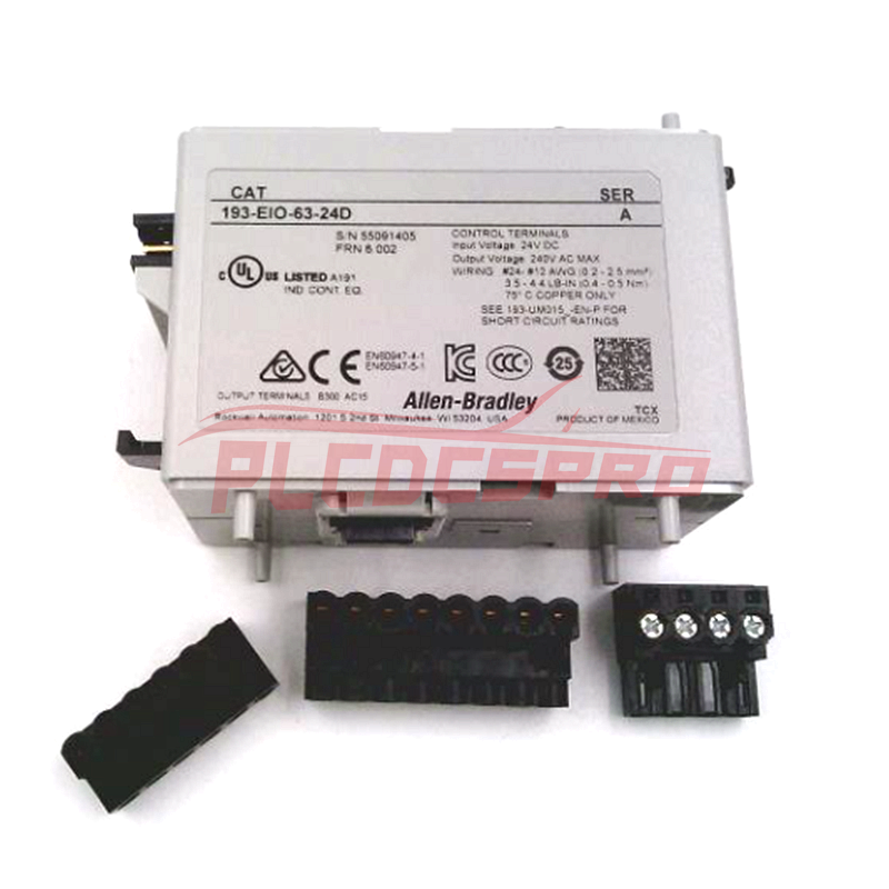 Allen-Bradley 193-EIO-63-24D E300/E200 24V DC İdarəetmə Modulu