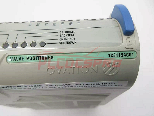 1C31194G01 | Posicionador de válvula Ovation/Westinghouse