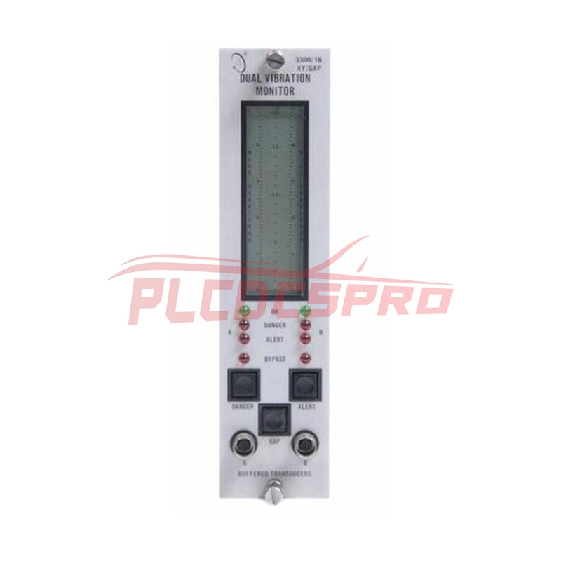 3300/16-12-01-02-00-02-00 Bently Nevada XY/GAP Dual Vibration Monitor