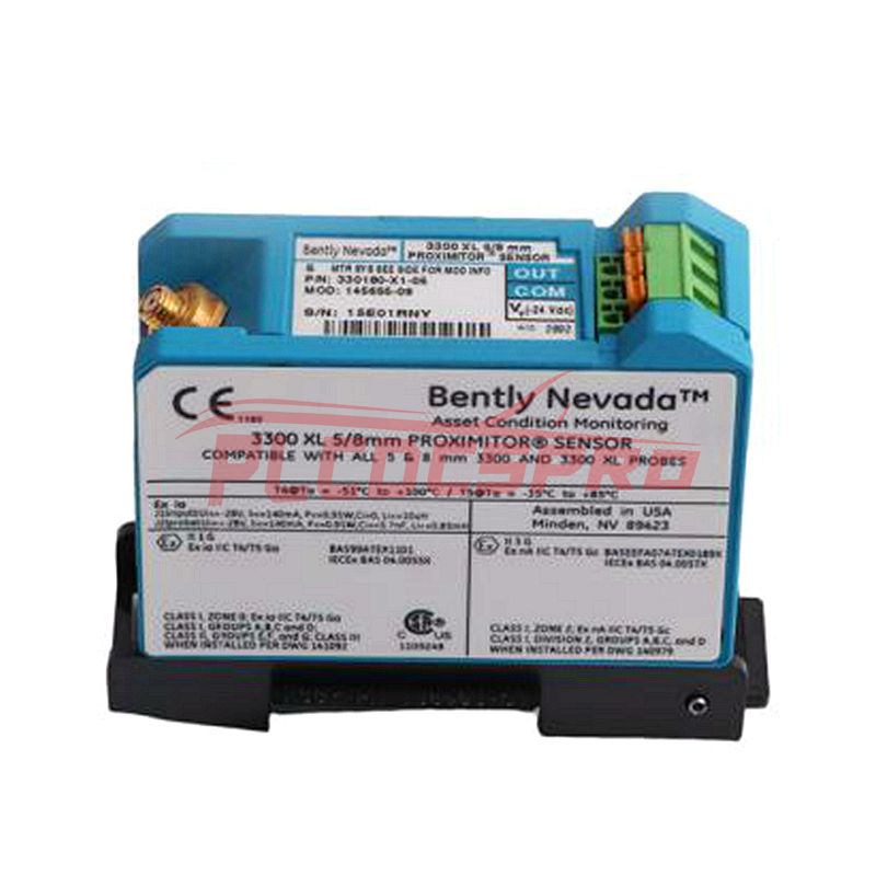 Bently Nevada Proximitor Sensor 330180-X1-CN MOD: 145004-47