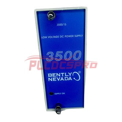 Bently Nevada 3500/15-07-07-05(133292-01+133300-01) منبع تغذیه DC