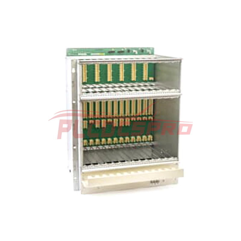 ABB 3BSE006802R1 RF523 Subrack 18SU, соның ішінде артқы панель