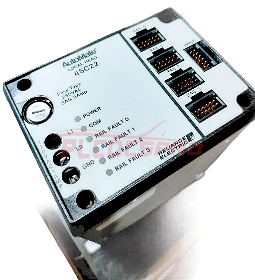 Модуль ввода-вывода Reliance Electric 45C22 DCS 5000 с локальной головкой 3AG, 120 В переменного тока