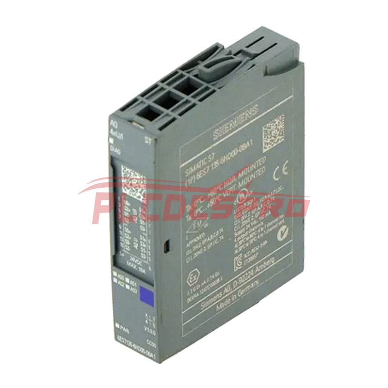 Module de sortie analogique Siemens 6ES7135-6HD00-0BA1 SIMATIC ET 200SP