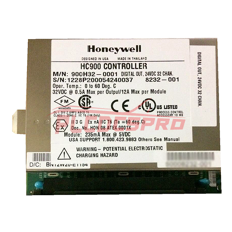 900H32-0001 Honeywell 32 нүктелі сандық шығыс модулі | Жаңадан шыққан