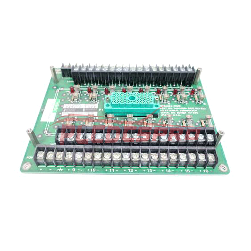 Panel de terminación externa de entrada analógica modelo 2352 de Triconex