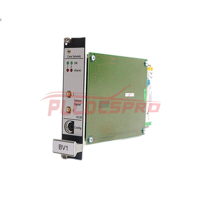 Emerson Epro A6120 korpusa seismiskais elektrodinamiskais vibrācijas monitors