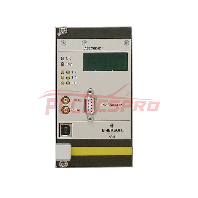 A6370D | EPRO | Monitor de proteção contra excesso de velocidade | Emerson