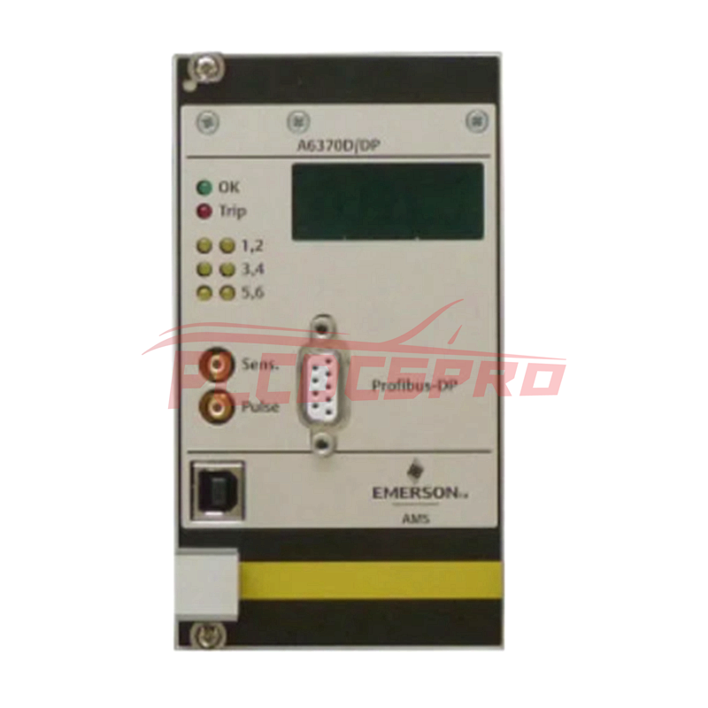 A6370 | Emerson EPRO | AMS 6500 Overspeed Protection Monitor