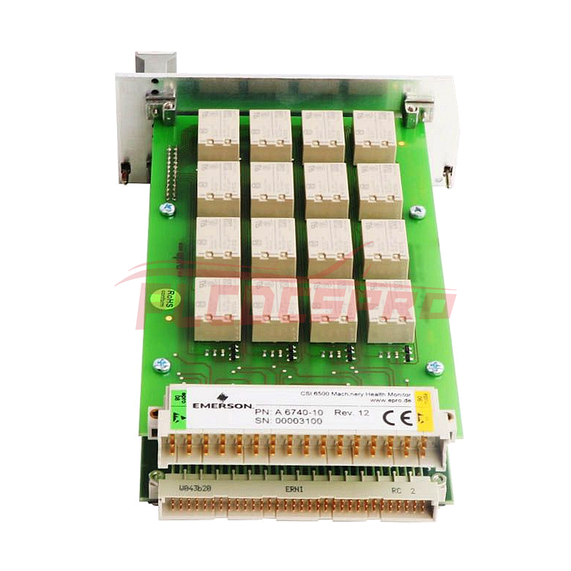 A6740 EPRO AMS 6500 16-Channel Output Relay Module