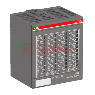 ABB S500 аналогтық шығыс үлгісі: AO523 1SAP250200R0001