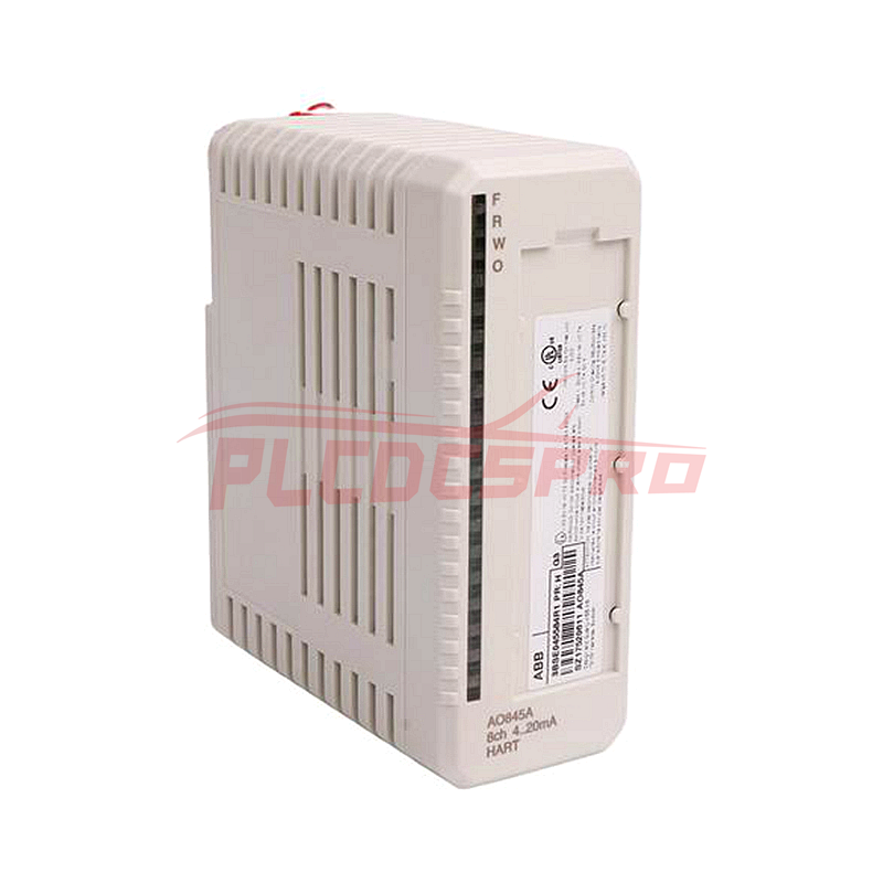 AO845A Đầu ra tương tự S/R HART 8 ch ABB 3BSE045584R1