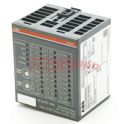 ABB CI511 CI511-ETHCAT 1SAP220900R0001 E:D5 EtherCAT Bus Module