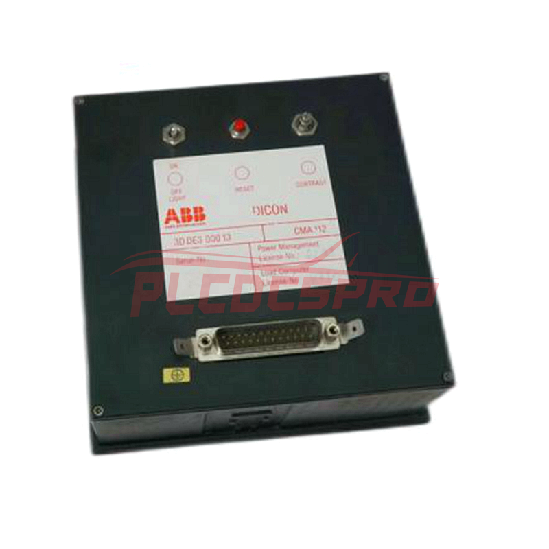 ABB CMA112 Diesel Control Display CMA 112 3D DE3 00013