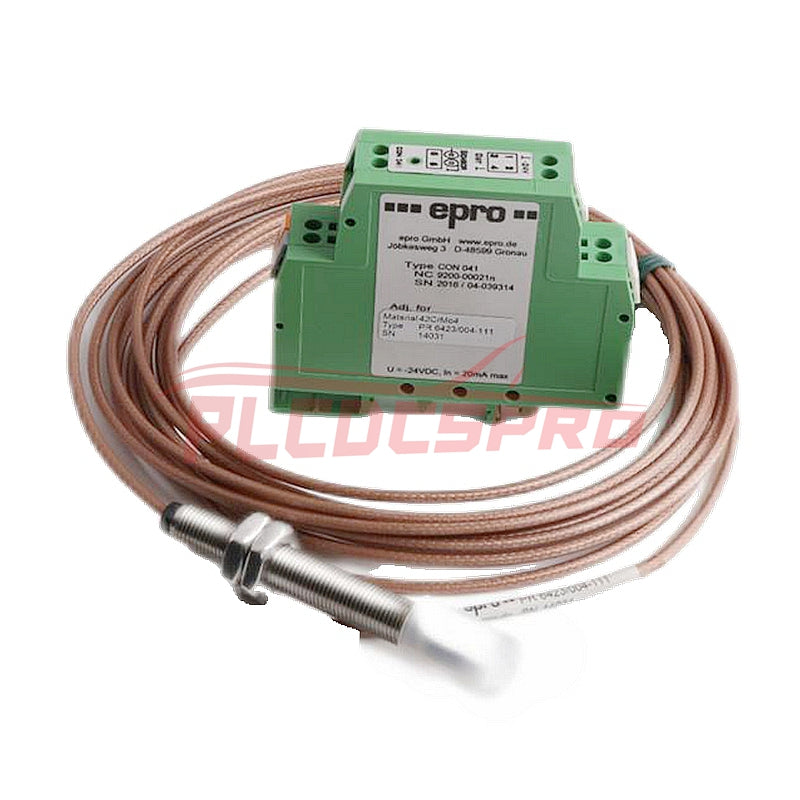 Epro CON041 PR6423/004-031-CN Eddy Cari Siqnal Dönüştürücü Sensor