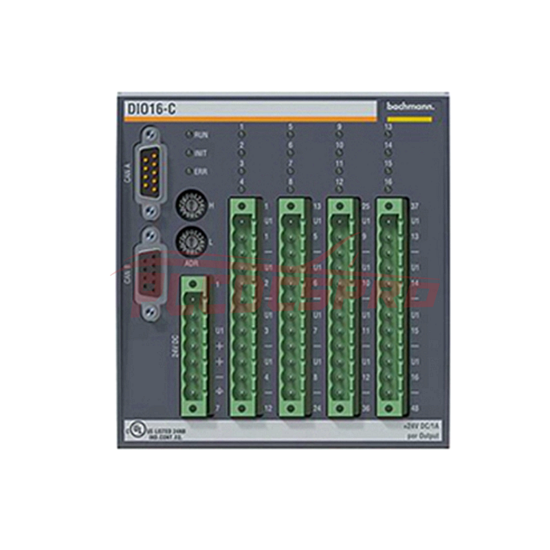 Bachmann DIO16-C DI016-C CAN Slave digitālās ievades/izvades modulis