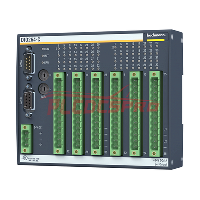 Bachmann DIO264-C CAN Slave Digital I/O Module