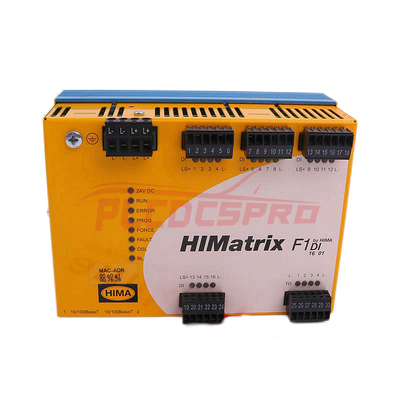 F1DI1601 | HIMA HIMatrix biztonsági vonatkozású F1 DI 16 01 távoli I/O modul