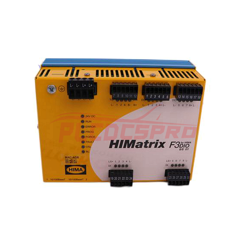 HIMatrix F3 DIO 8/8 01 Свързан с безопасността цифров входно/изходен модул
