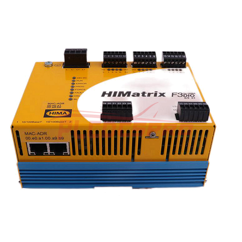 HIMatrix F3 DIO 8/8 01 Biztonsággal kapcsolatos digitális bemeneti/kimeneti modul