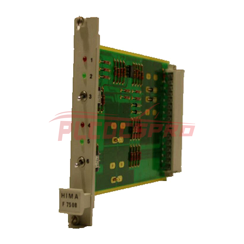 F 7508 | HIMA Bypass Módulo Socket Cartão Novo