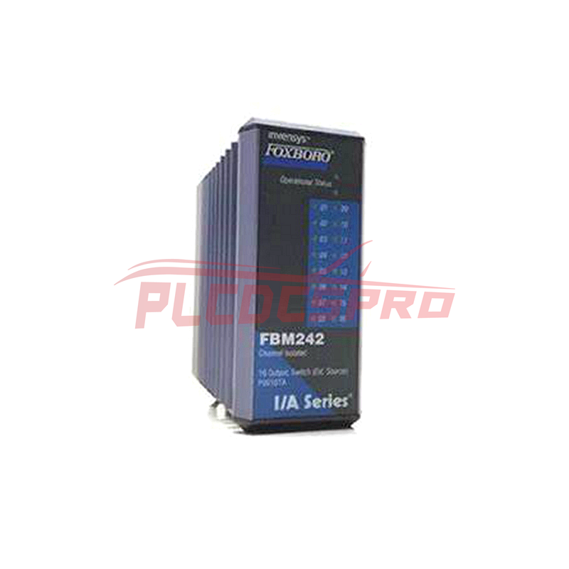 Foxboro FBM242 P0916TA Channel Isolated 16 Output Switch Module