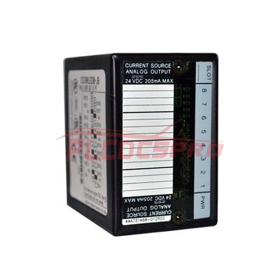 Módulo de salida de fuente de corriente analógica IC670ALG330 de 8 puntos | GE FANUC