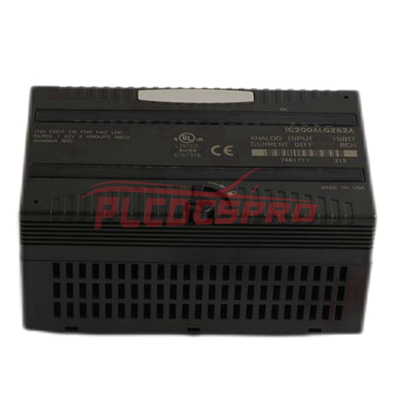 GE Fanuc IC200ALG262 Analoq Cari Giriş 15bit 8 Kanal Modulu