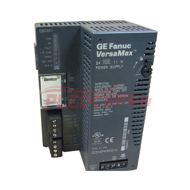 ماژول منبع تغذیه ۲۴ ولت DC GE IC200PWR001G