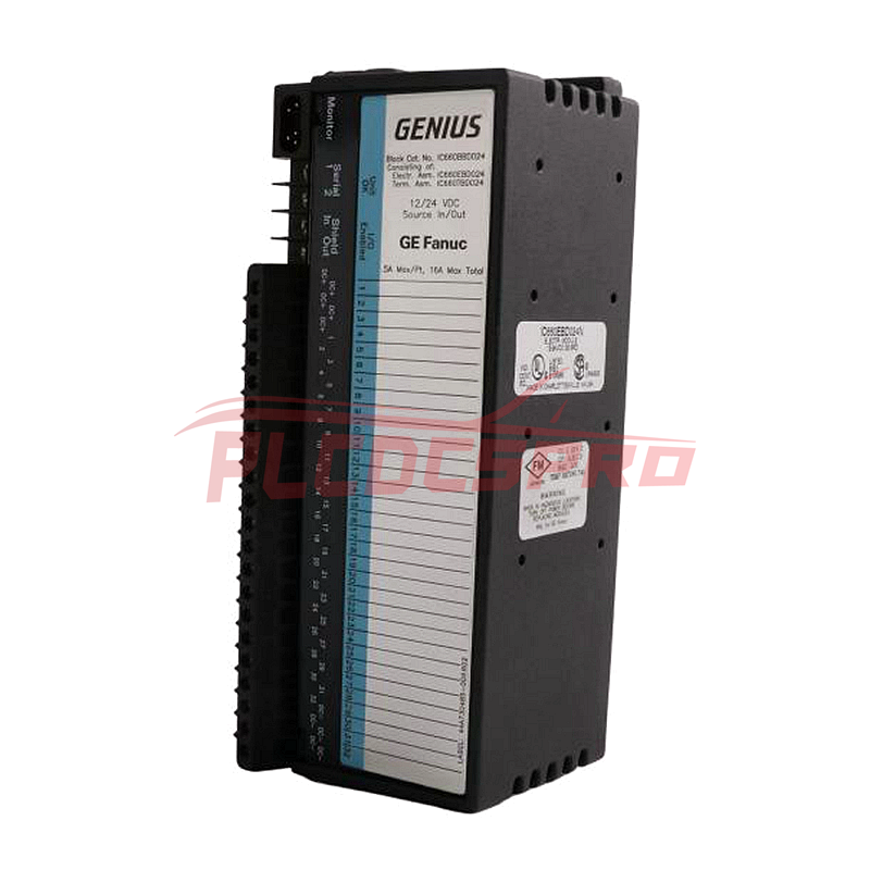 IC660BBD020 | Bloque de entrada/salida de fuente de 32 circuitos GE Fanuc