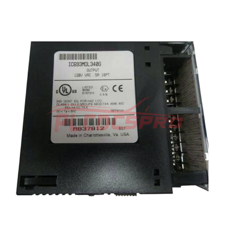 GE Fanuc 90-30 Series IC693MDL340 16-Channel 120VAC Output Module