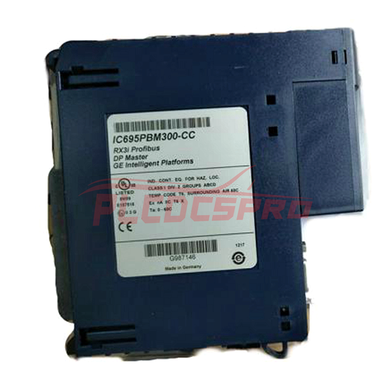 Modulo master GE Fanuc IC695PBM300-CC RX3i Profibus DP NUOVO