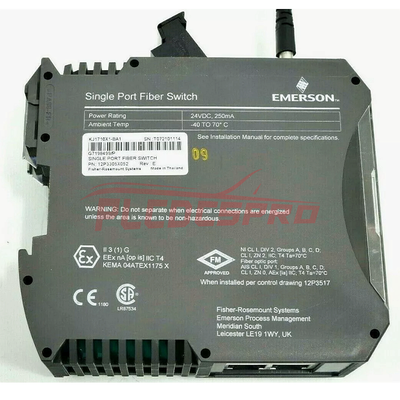 KJ1710X1-BA1 | Emerson DeltaV | Tək Portlu Fiber Keçid