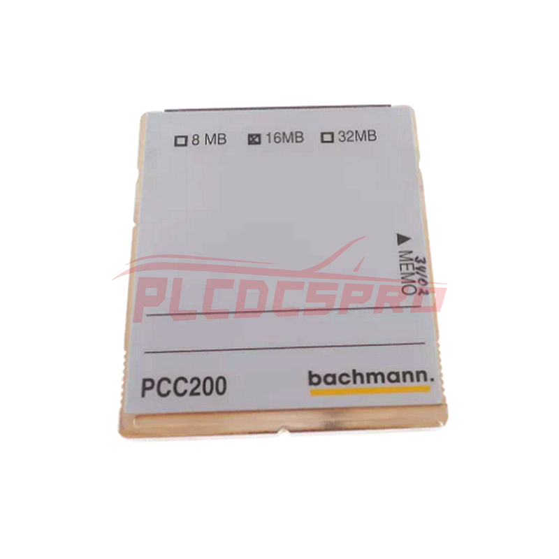 PCC200 | Bachmann memóriakártya