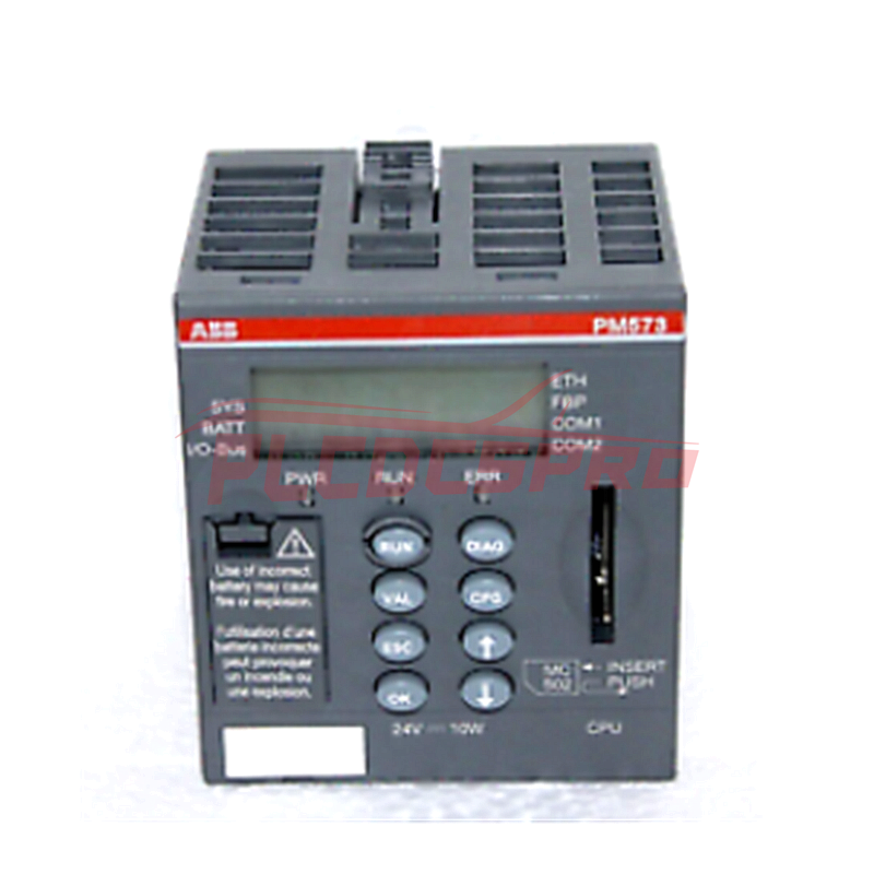 ABB PM573-ETH 1SAP130300R0271 processzormodul memória 512kb