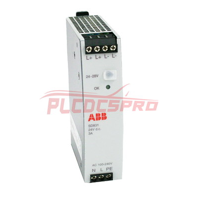 Novo ABB SD831 3BSC610064R1 Unidade de Fonte de Alimentação