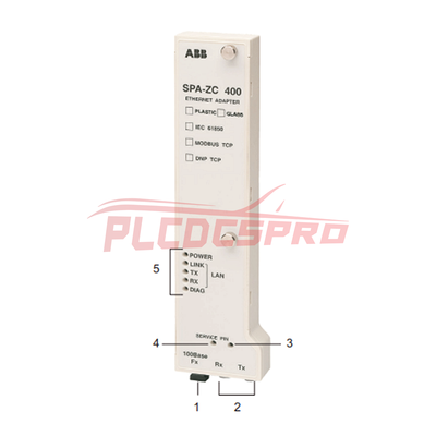 SPA-ZC 400EM ABB EMG IEC 61850 Ethernet Adapter