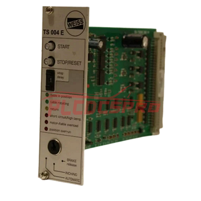 WEISS TS 004E TS004K2 TS004 Control Card