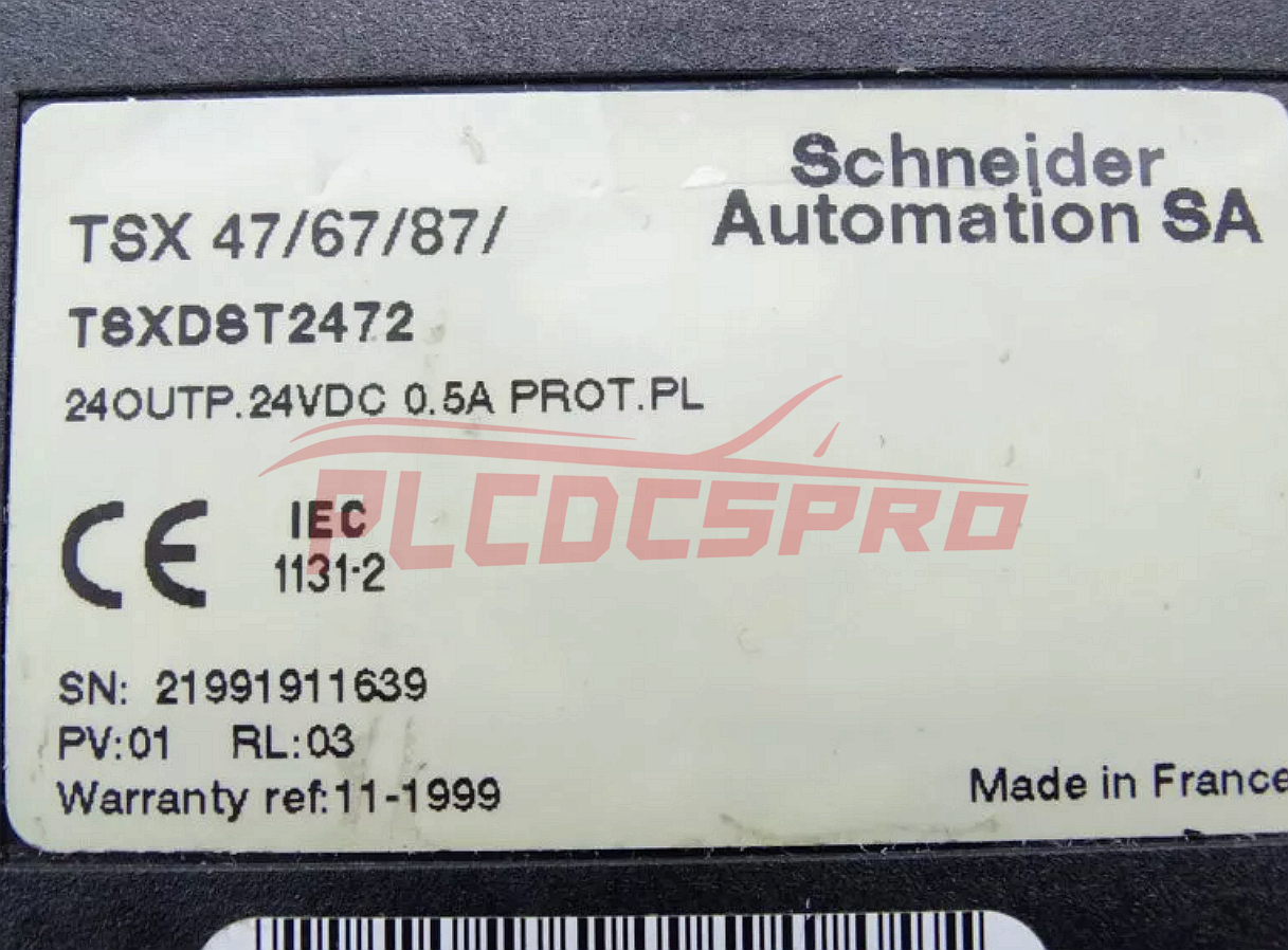 Schneider Modicon TSX Series TSXDST2472 Discrete Output Module