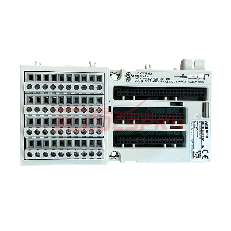 ABB 3BDH000378R0001 TU 715F I/O terminalna jedinica, 24 VDC